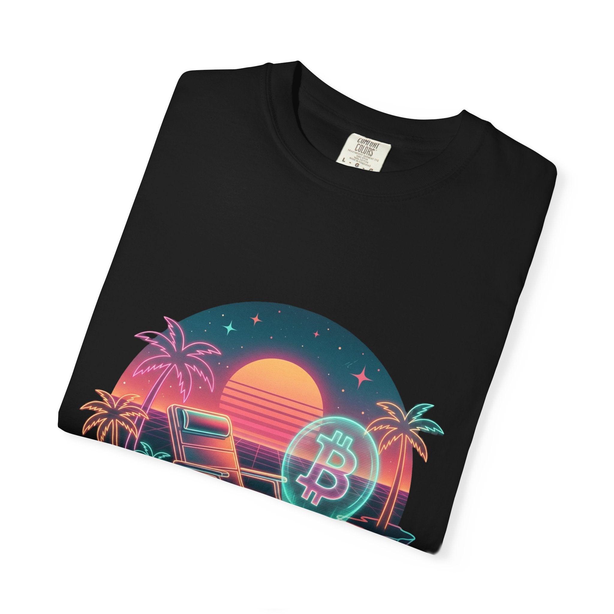 Crypto n Chill · V1 — Garment-Dyed Tee