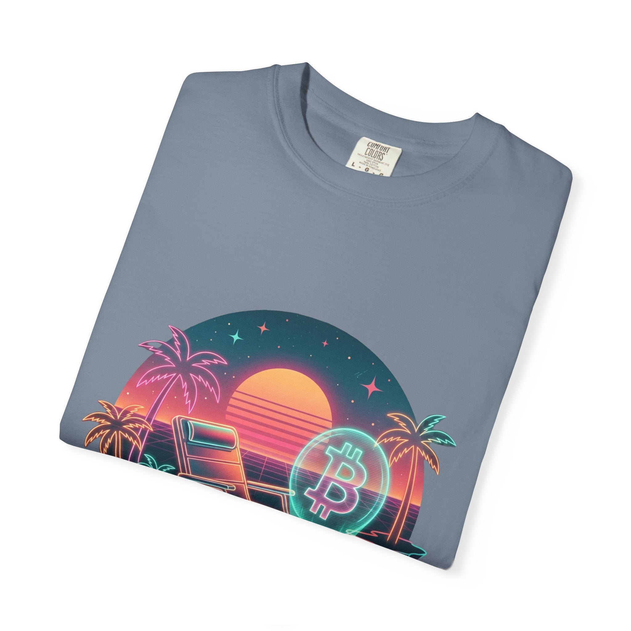 Crypto n Chill · V1 — Garment-Dyed Tee