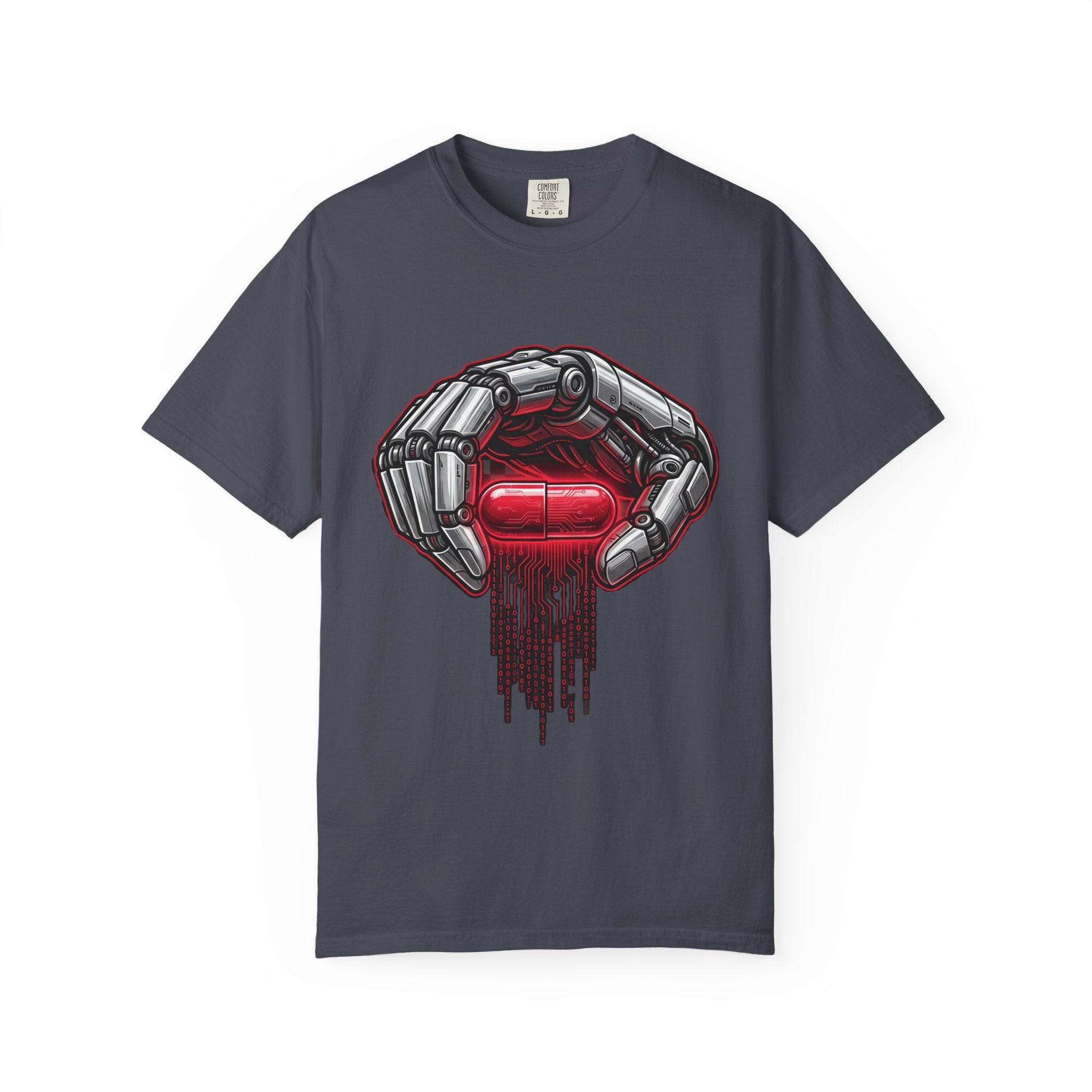 [PREVIEW] The Red Pill · V3 — Garment-Dyed Tee