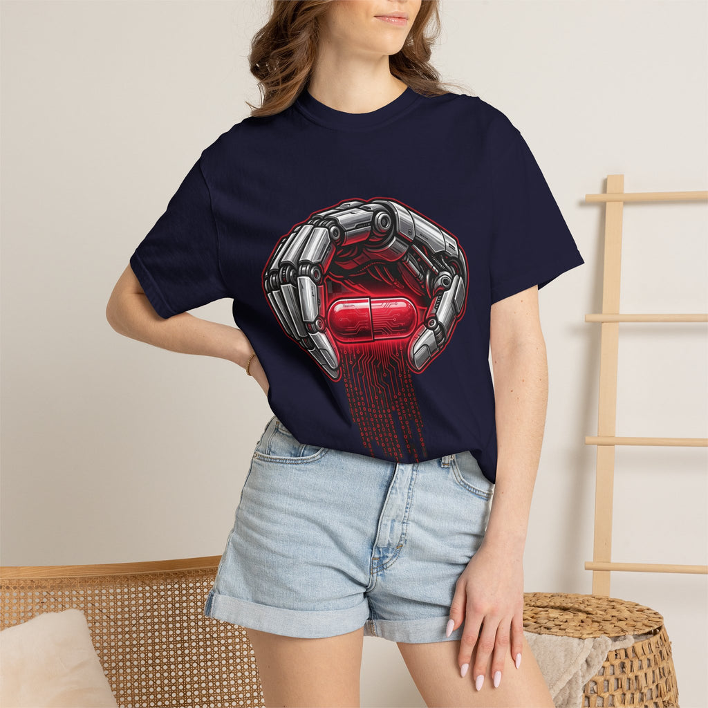 [PREVIEW] The Red Pill · V3 — Garment-Dyed Tee