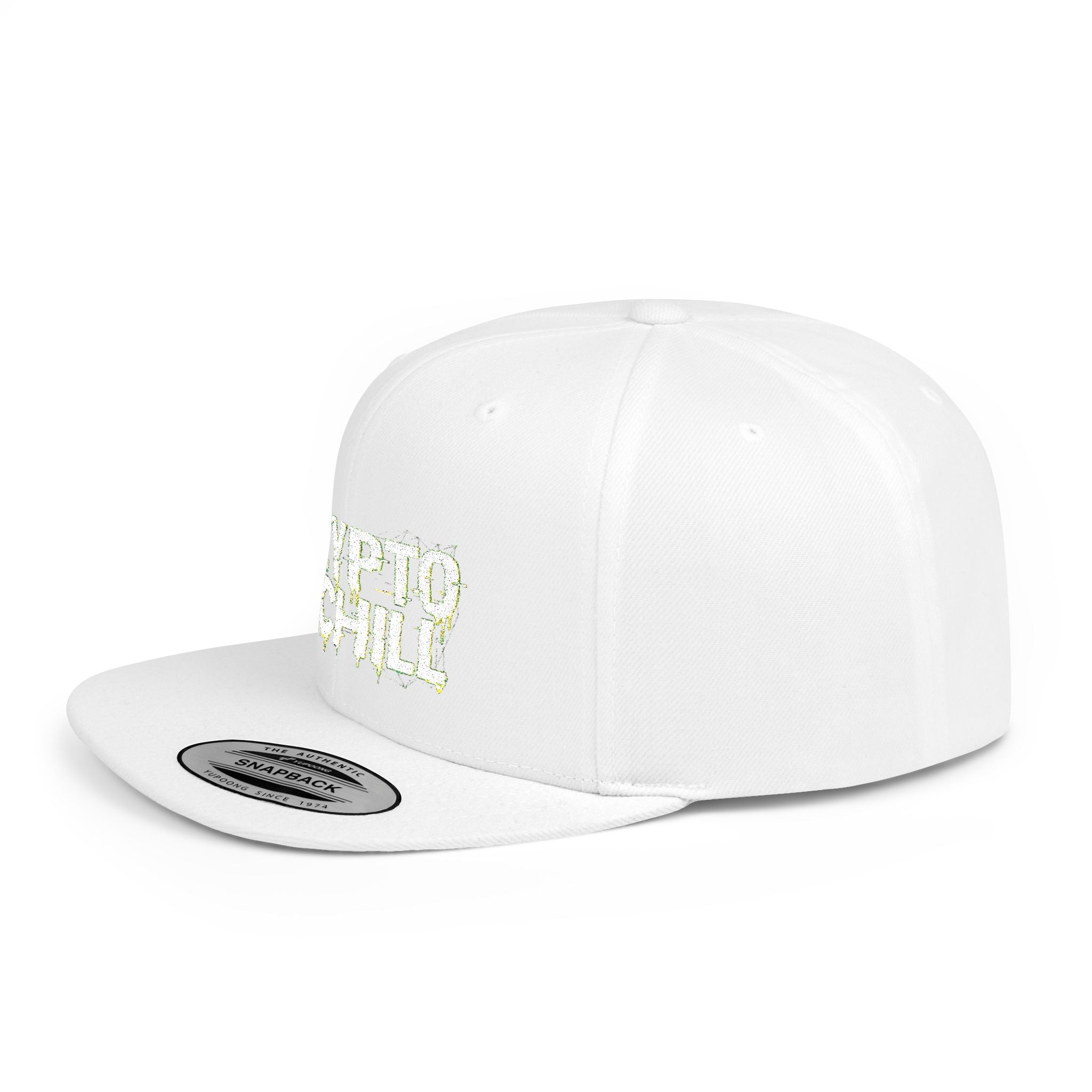 Crypto n Chill · V5 — Flat Bill Snapback