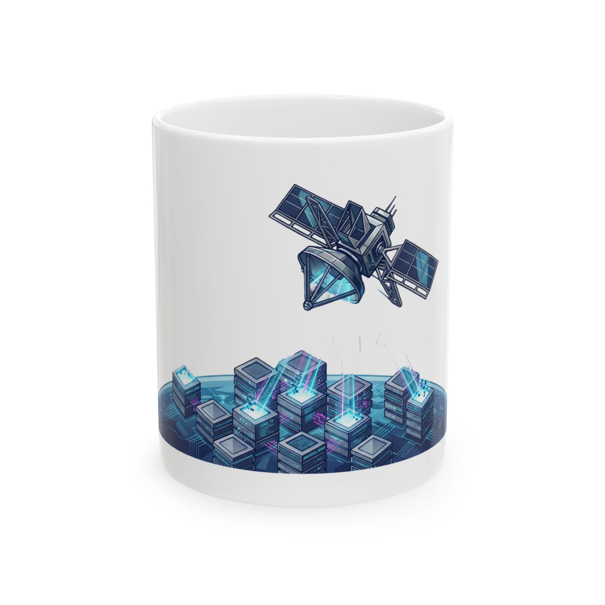 The Blockchain Report · V1 — 11oz Ceramic Mug