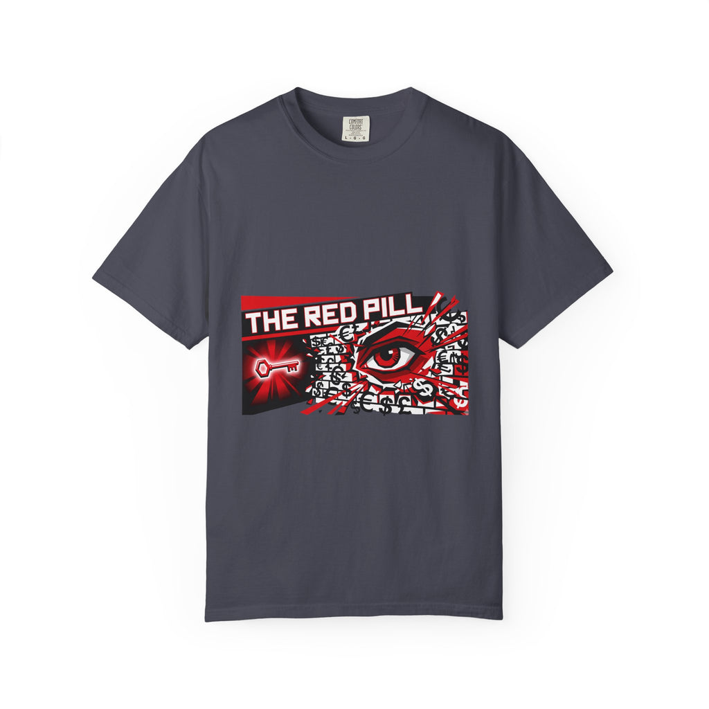 The Red Pill · V2 — Garment-Dyed Tee