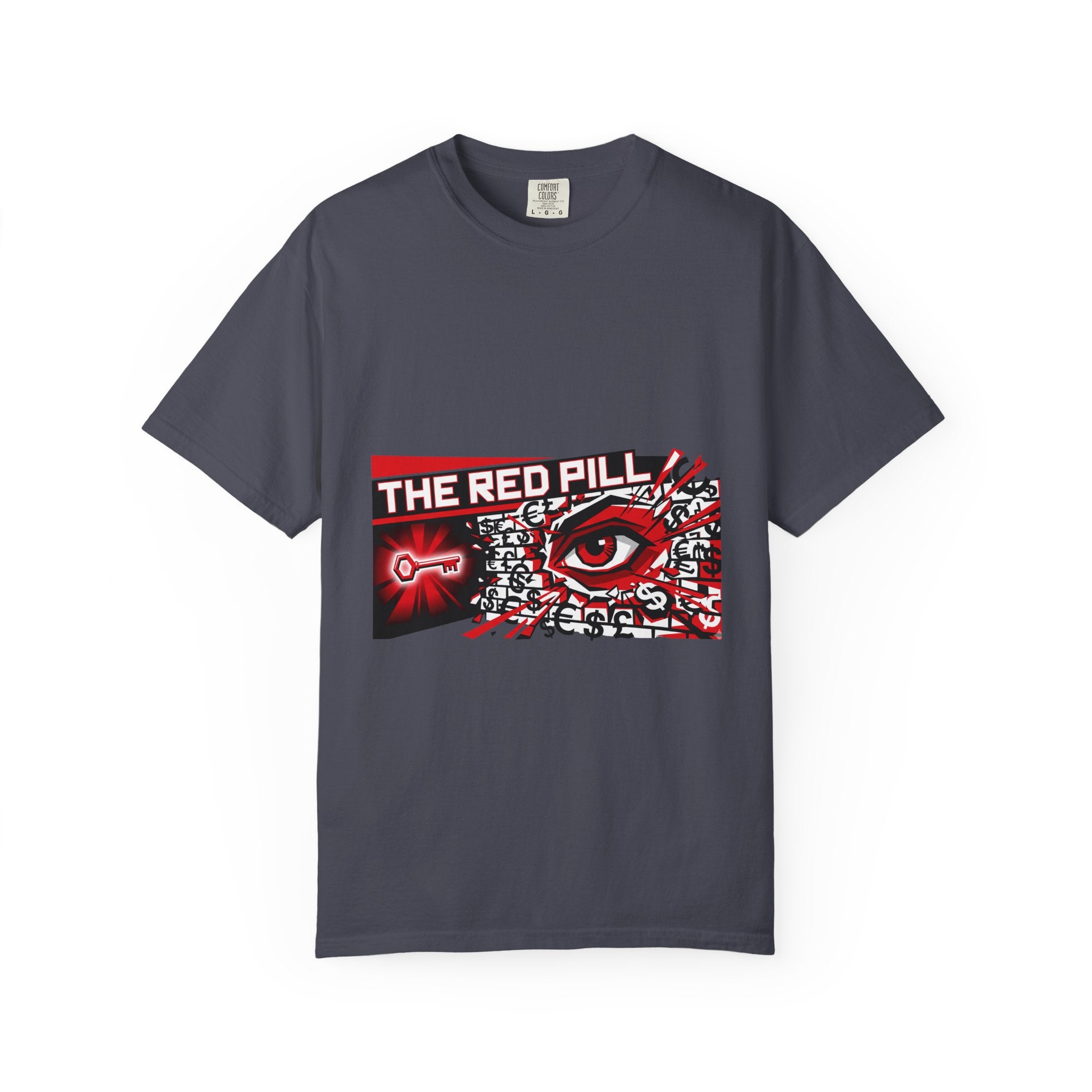 The Red Pill · V2 — Garment-Dyed Tee