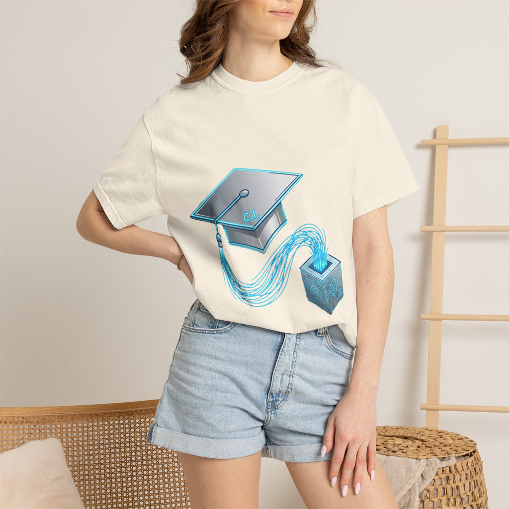 DeFi University · V4 — Garment-Dyed Tee