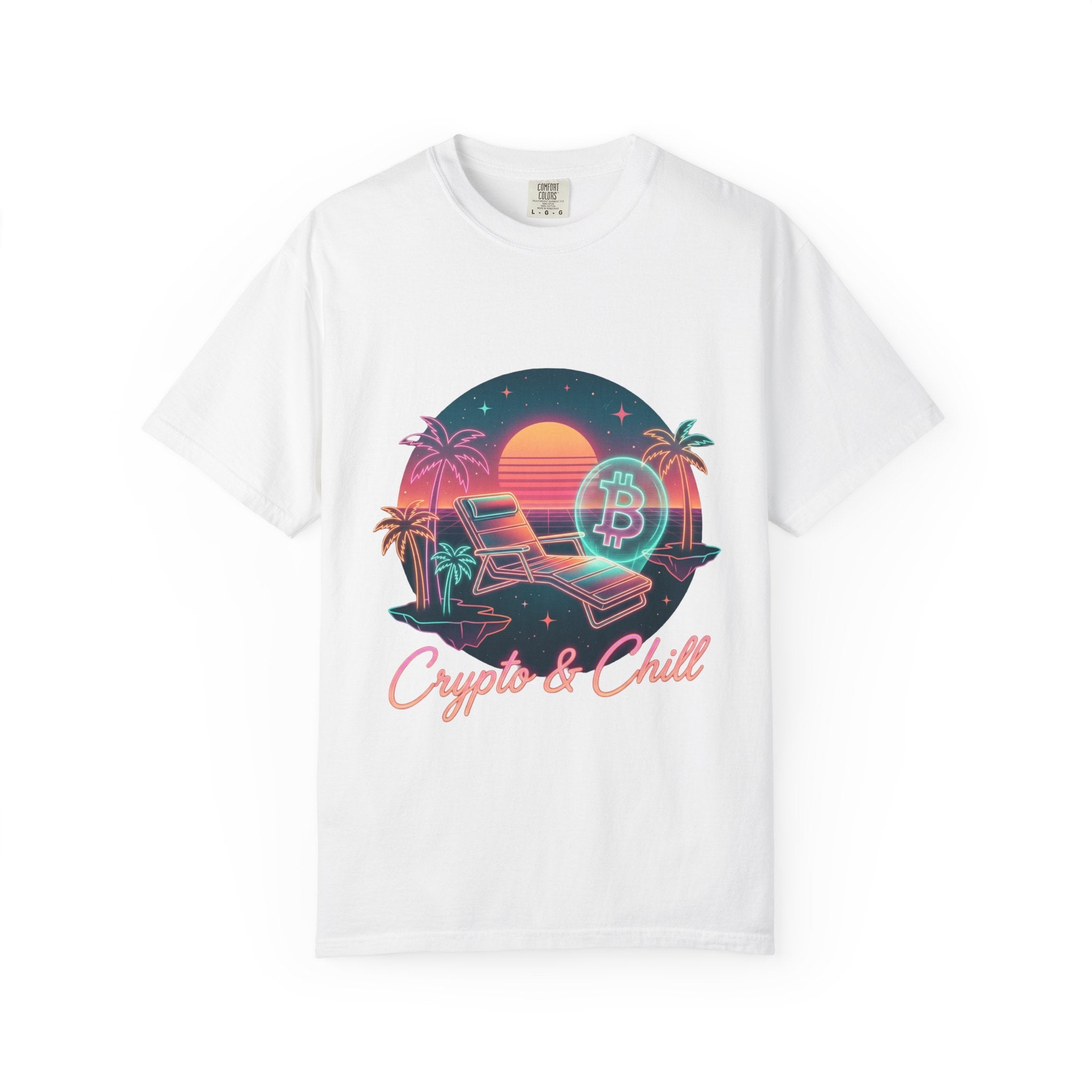 Crypto n Chill · V1 — Garment-Dyed Tee