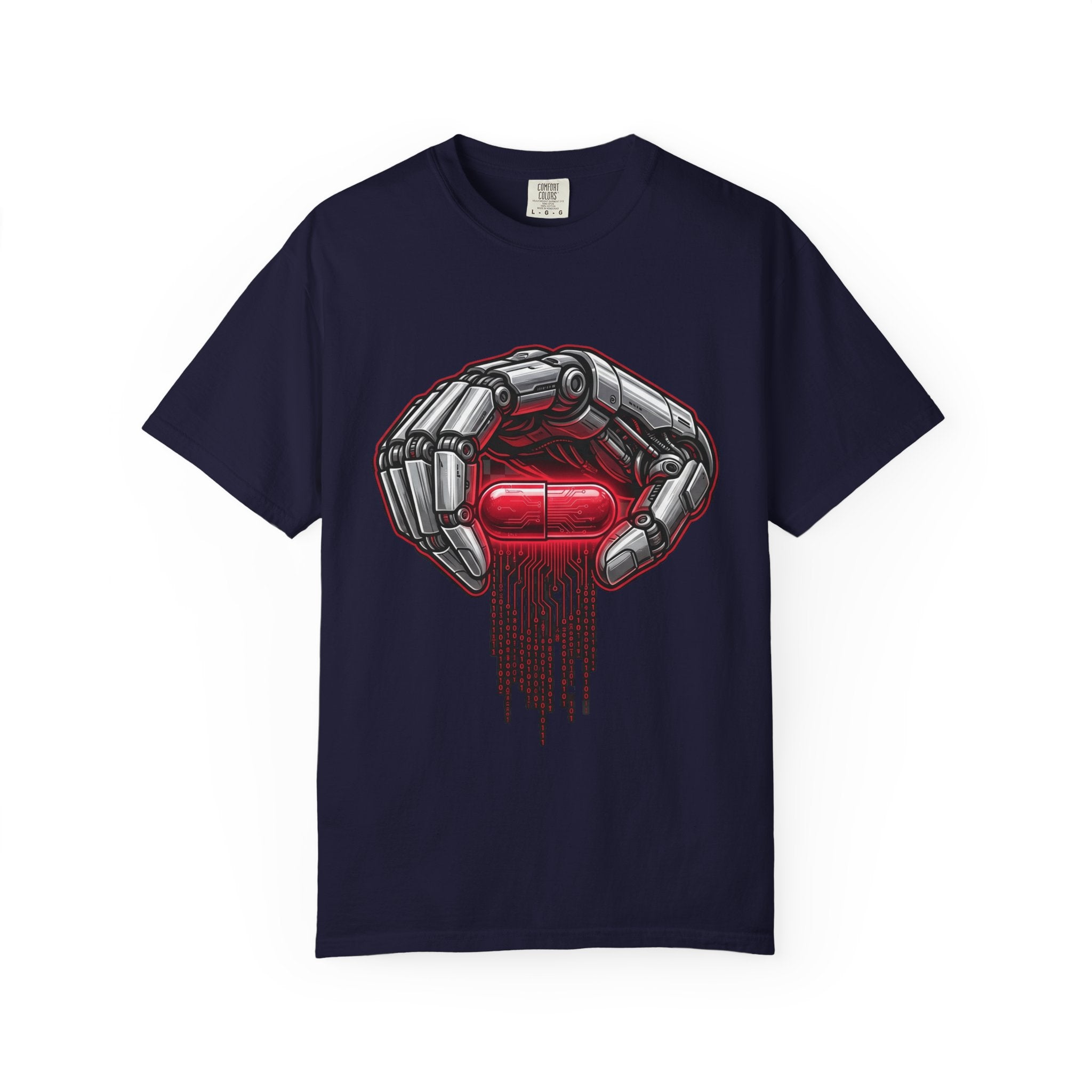 [PREVIEW] The Red Pill · V3 — Garment-Dyed Tee