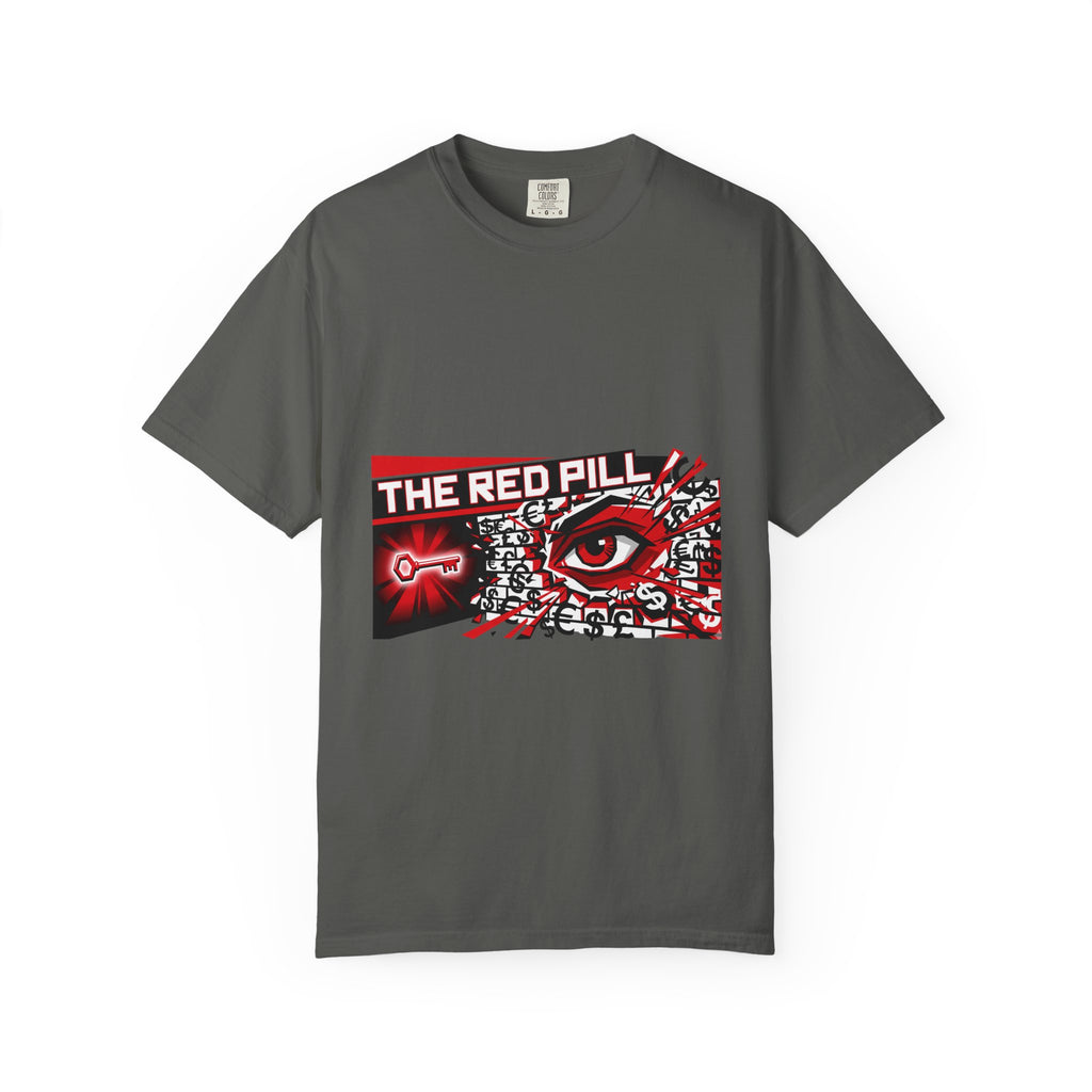 The Red Pill · V2 — Garment-Dyed Tee