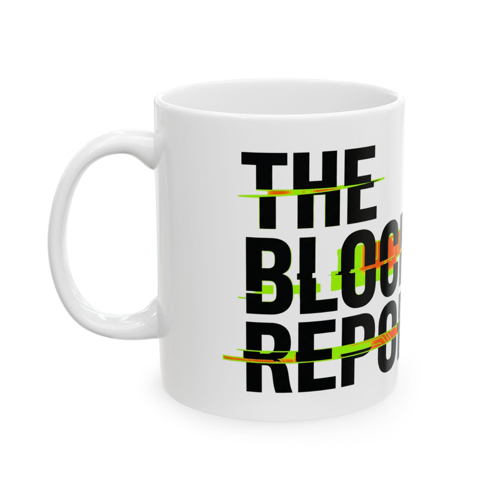 The Blockchain Report · V2 — 11oz Ceramic Mug