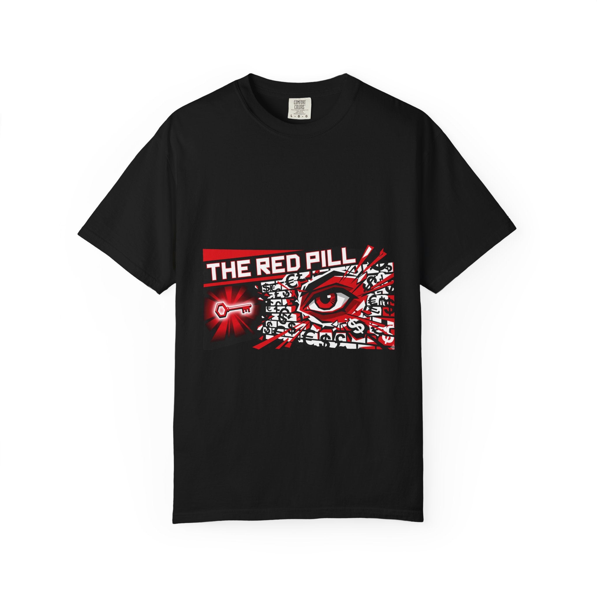 The Red Pill · V2 — Garment-Dyed Tee