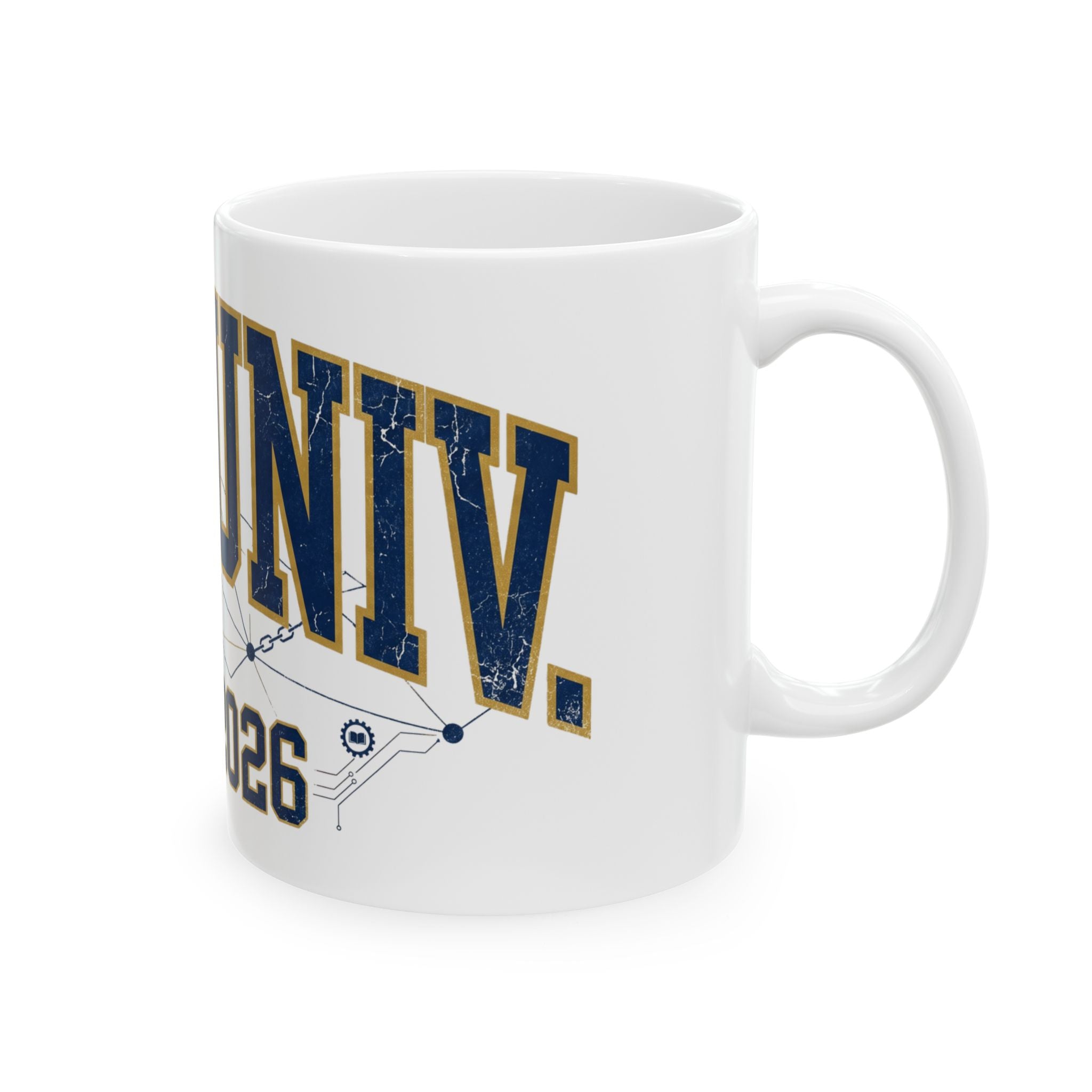 DeFi University · V3 — 11oz Ceramic Mug