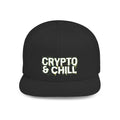 Crypto n Chill · V5 — Flat Bill Snapback
