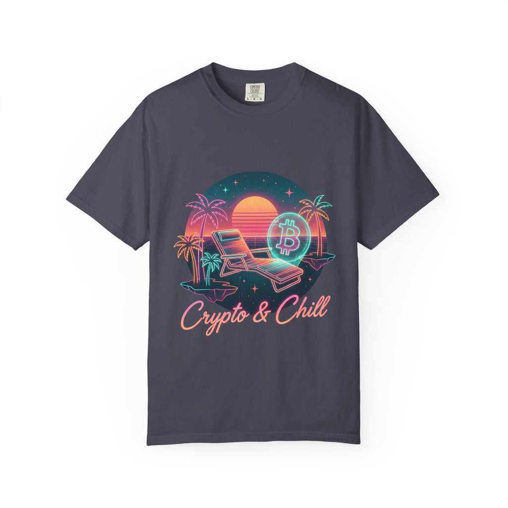 Crypto n Chill · V1 — Garment-Dyed Tee