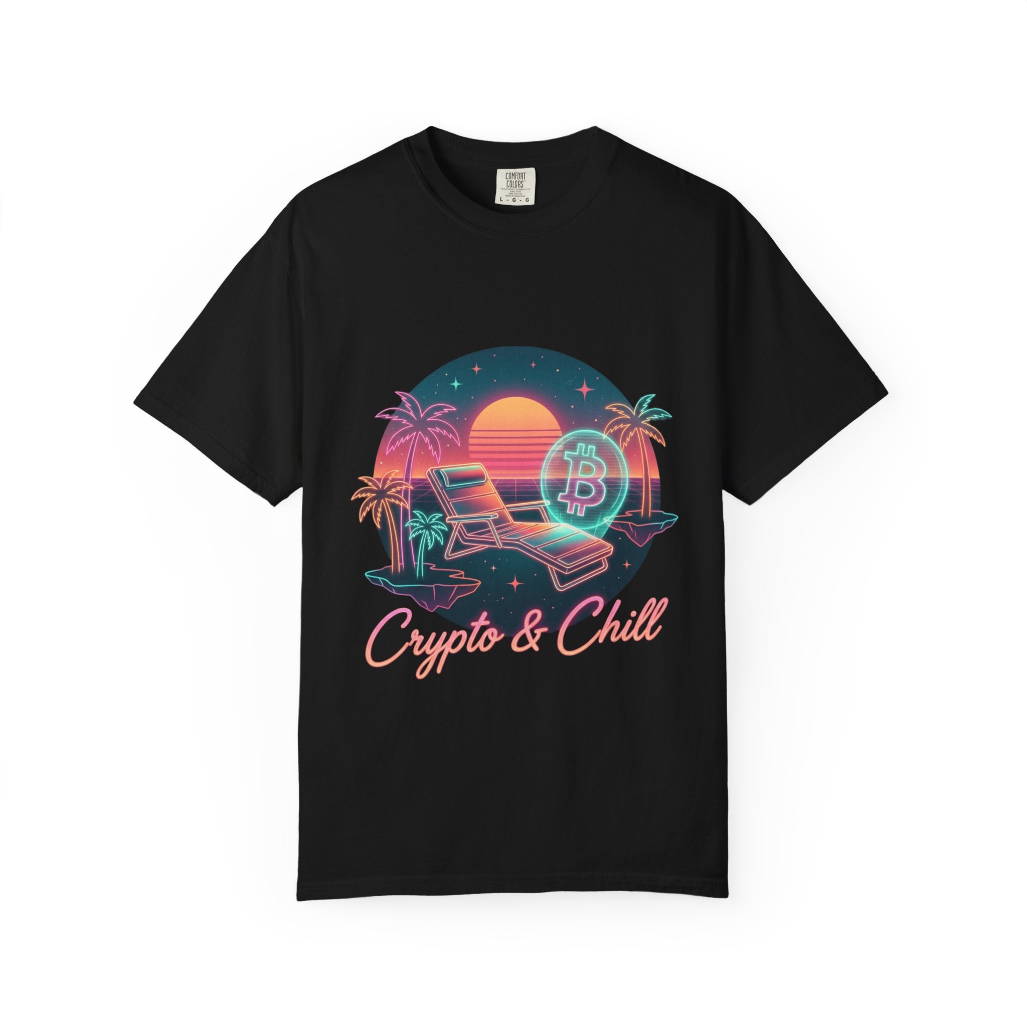 Crypto n Chill · V1 — Garment-Dyed Tee