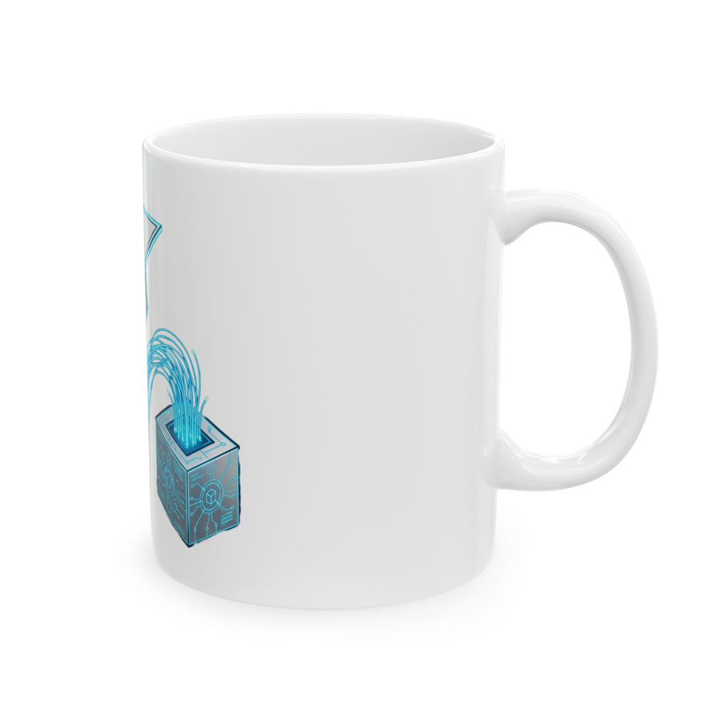 DeFi University · V4 — 11oz Ceramic Mug