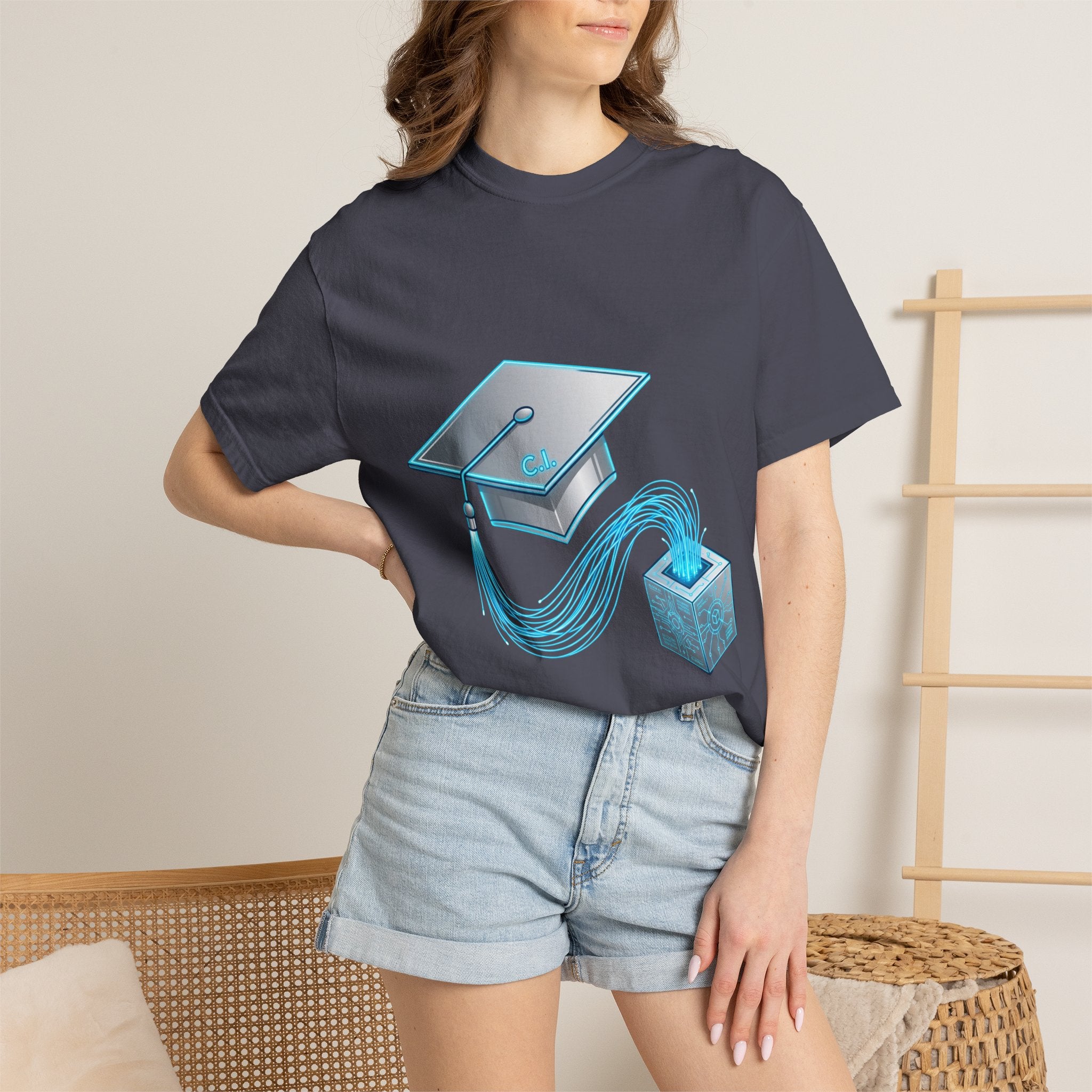 DeFi University · V4 — Garment-Dyed Tee