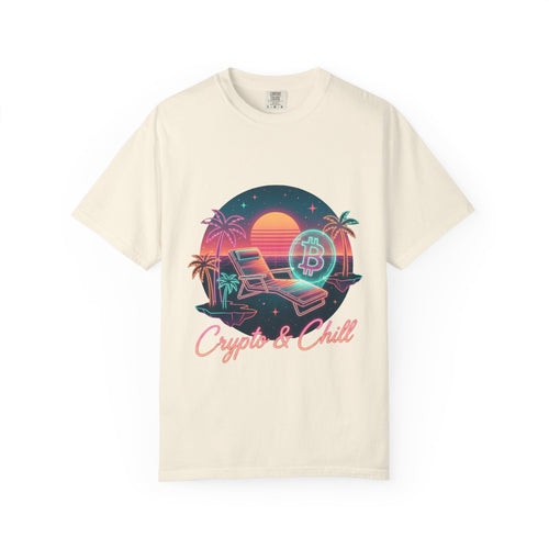 Crypto n Chill · V1 — Garment-Dyed Tee