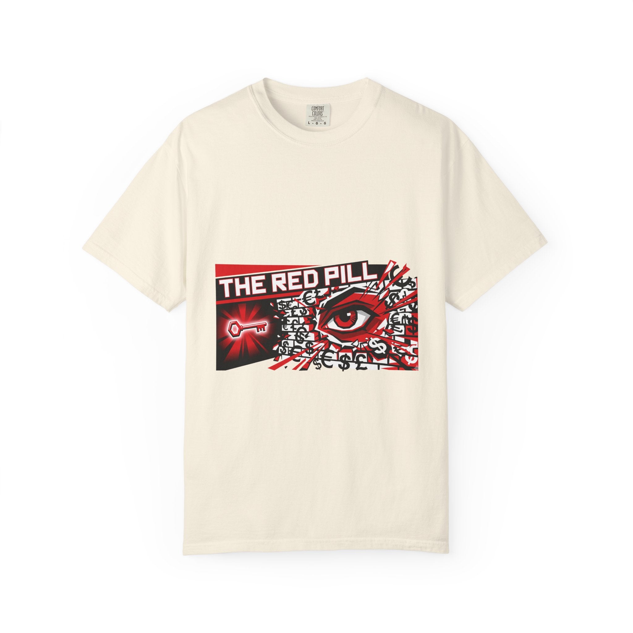 The Red Pill · V2 — Garment-Dyed Tee
