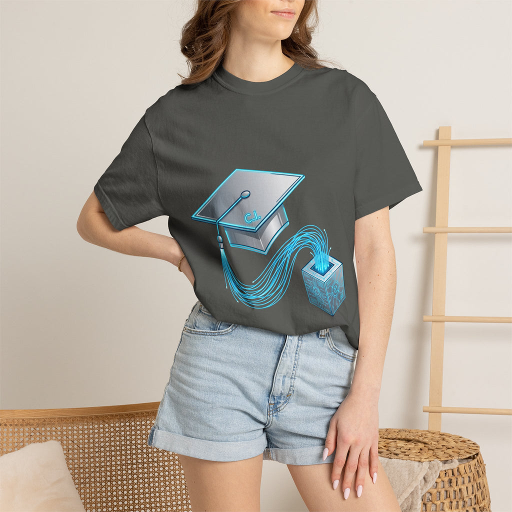 DeFi University · V4 — Garment-Dyed Tee