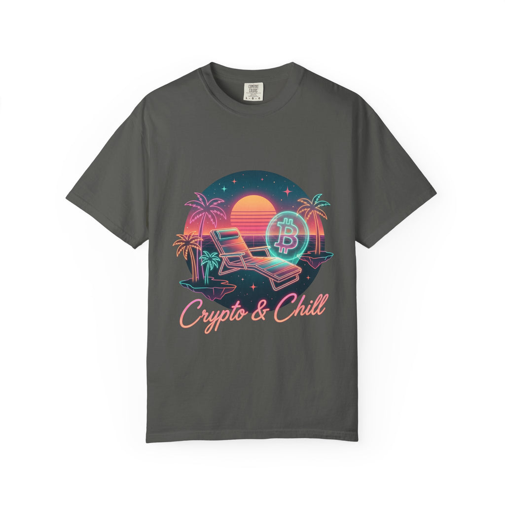 Crypto n Chill · V1 — Garment-Dyed Tee