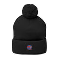 Crypto n Chill · V1 — Pom-Pom Beanie