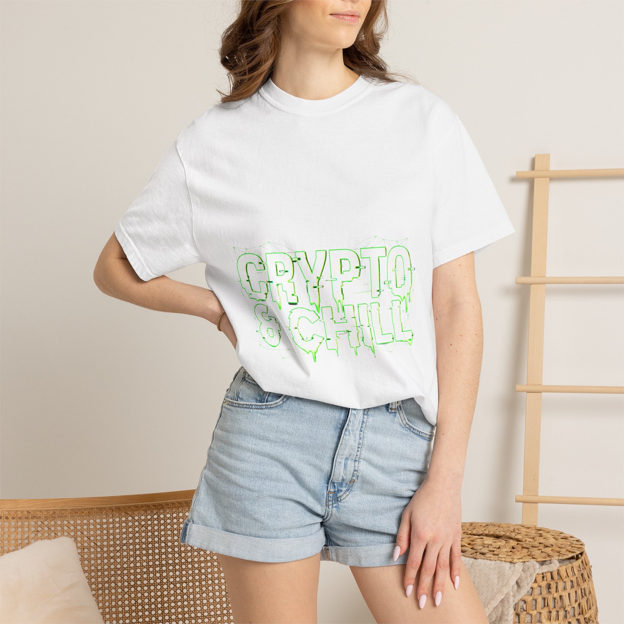Crypto n Chill · V5 — Garment-Dyed Tee