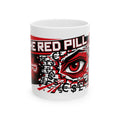 The Red Pill · V2 — 11oz Ceramic Mug