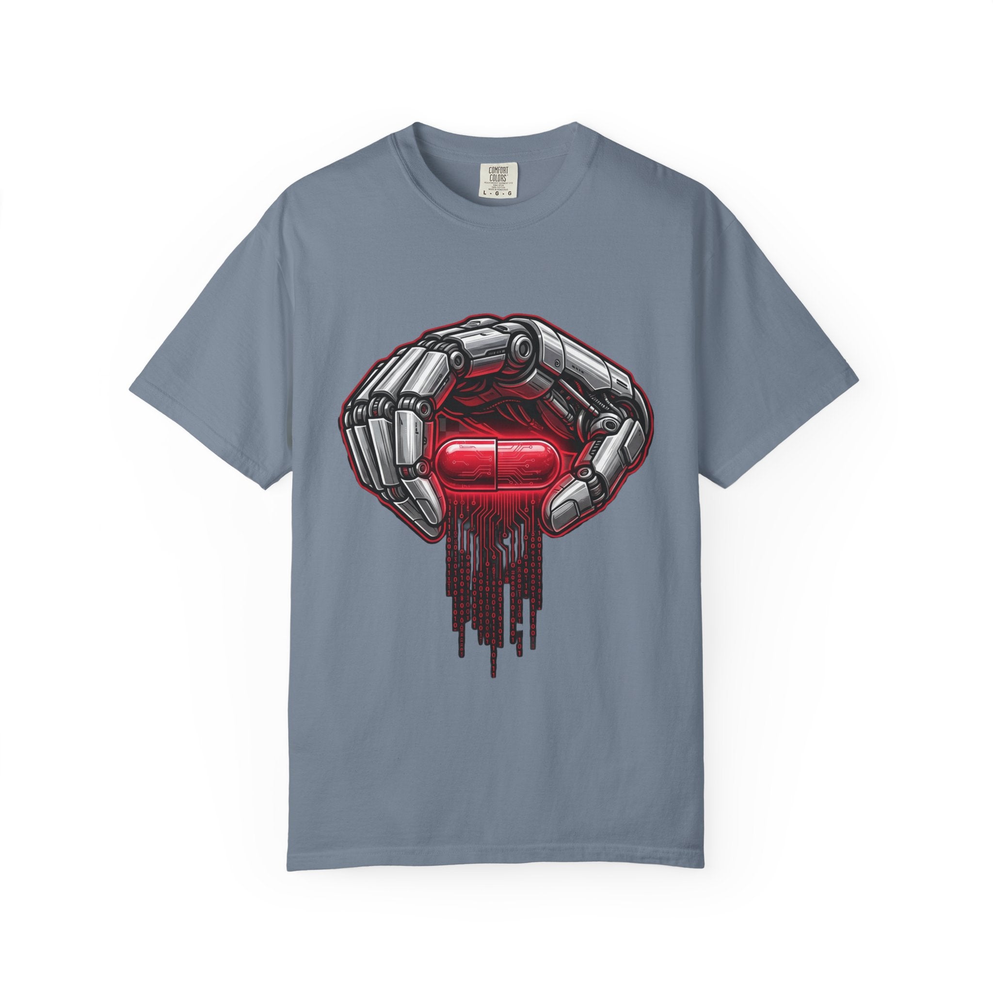 [PREVIEW] The Red Pill · V3 — Garment-Dyed Tee