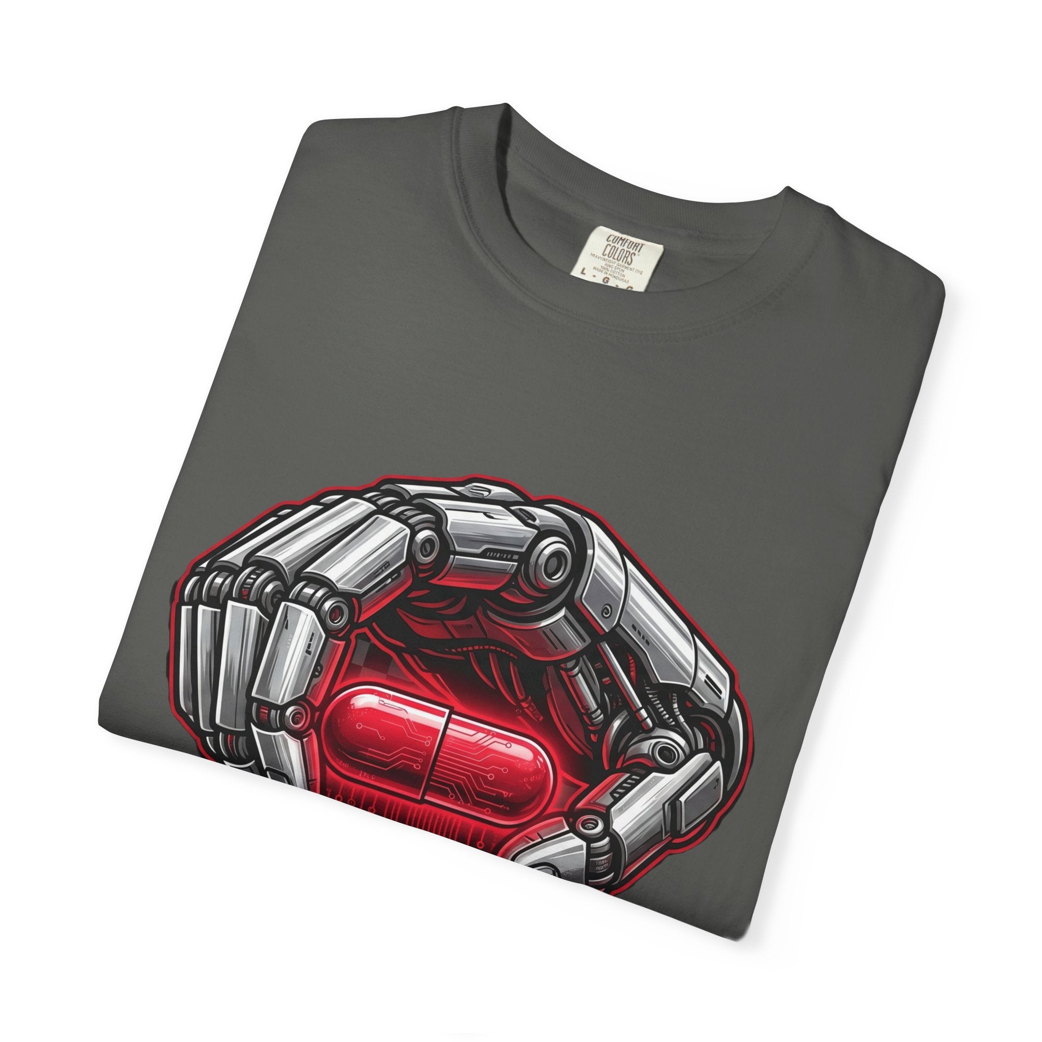 [PREVIEW] The Red Pill · V3 — Garment-Dyed Tee