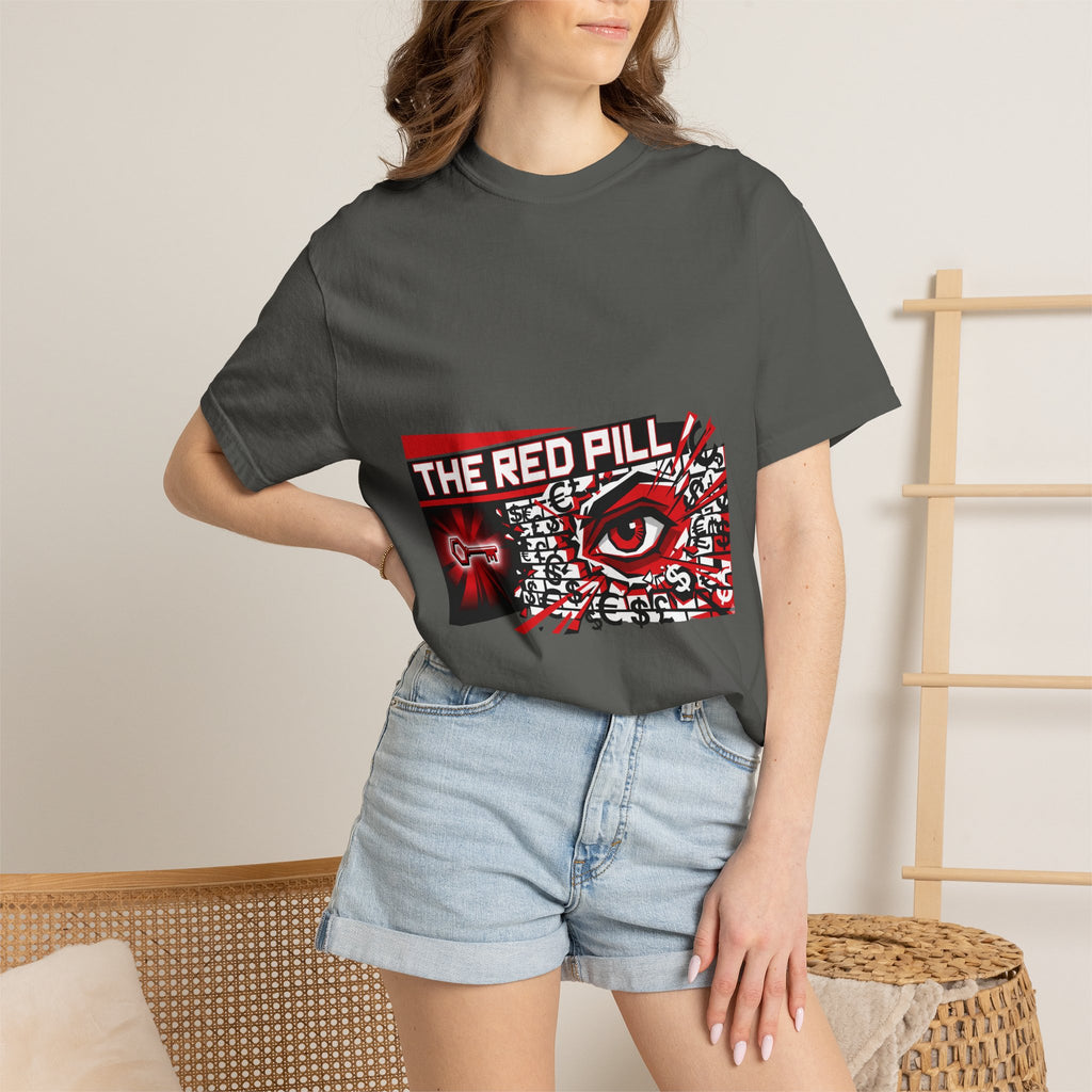 The Red Pill · V2 — Garment-Dyed Tee