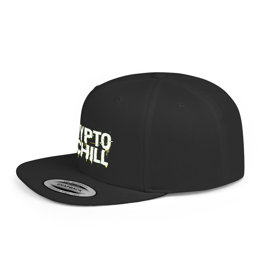 Crypto n Chill · V5 — Flat Bill Snapback