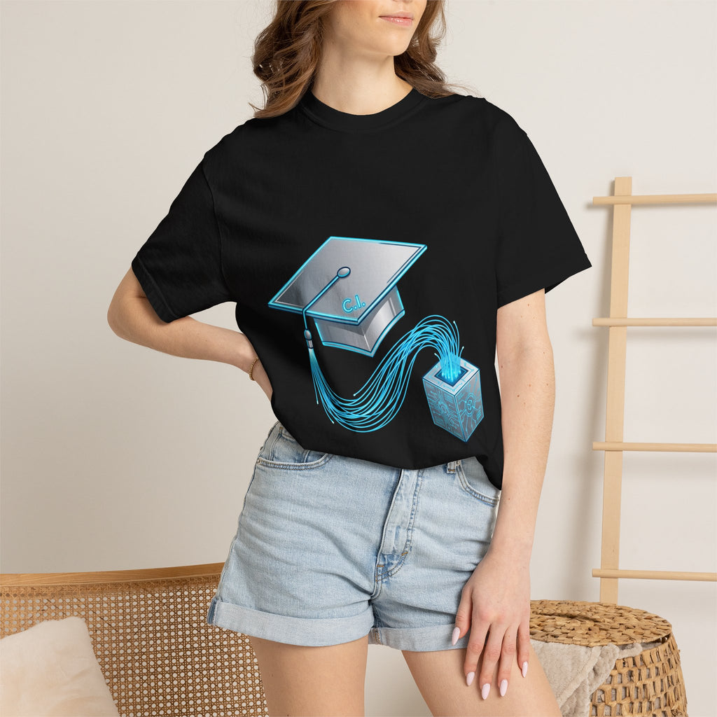 DeFi University · V4 — Garment-Dyed Tee