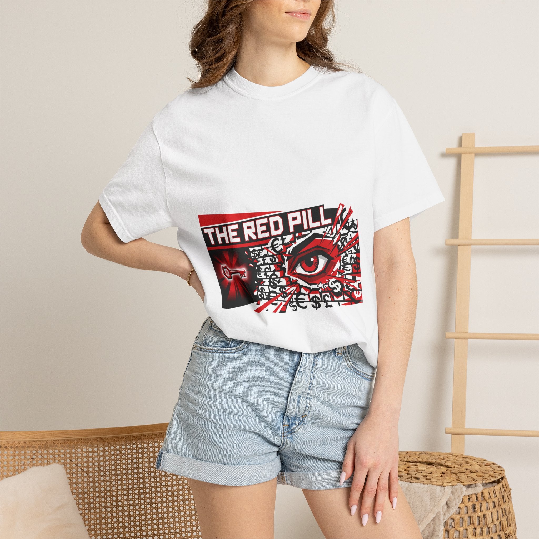 The Red Pill · V2 — Garment-Dyed Tee