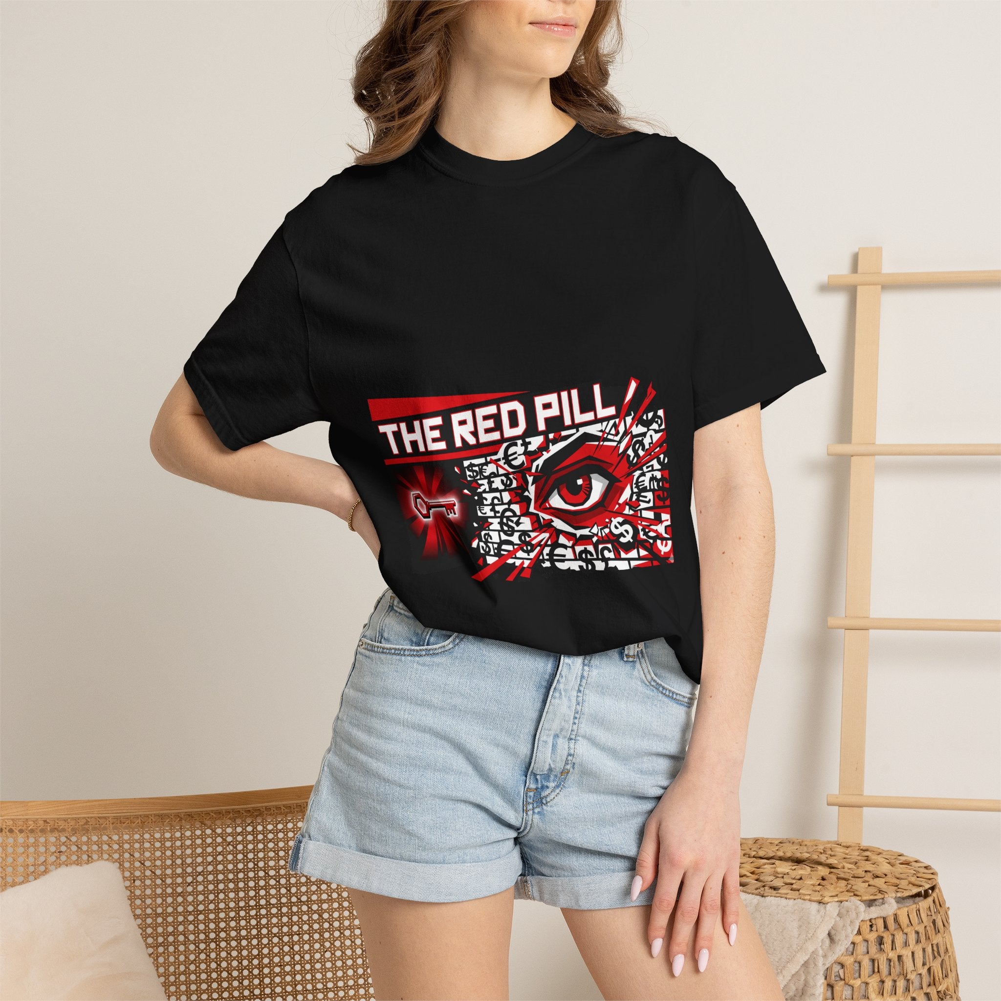 The Red Pill · V2 — Garment-Dyed Tee
