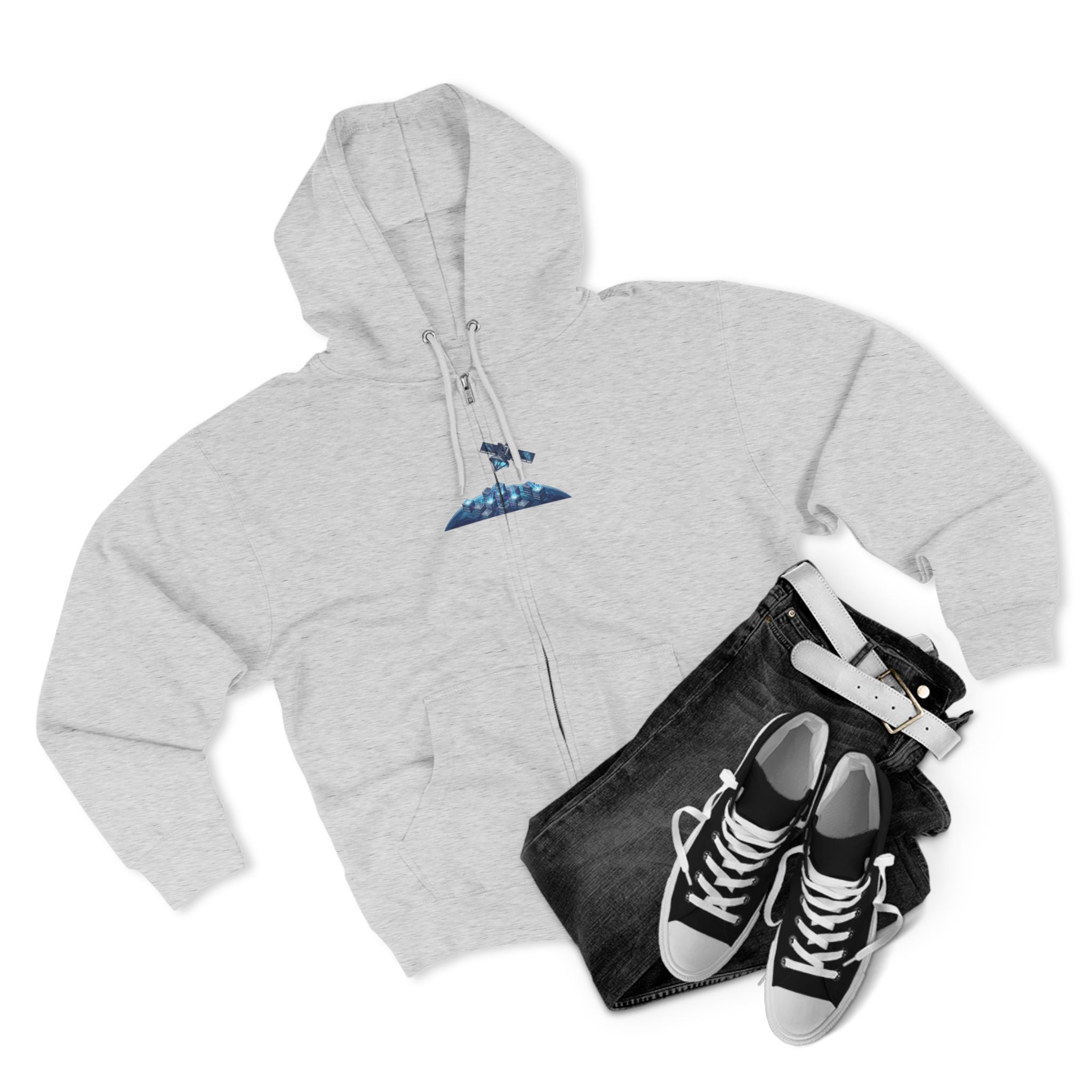 The Blockchain Report · V1 — Zip Hoodie