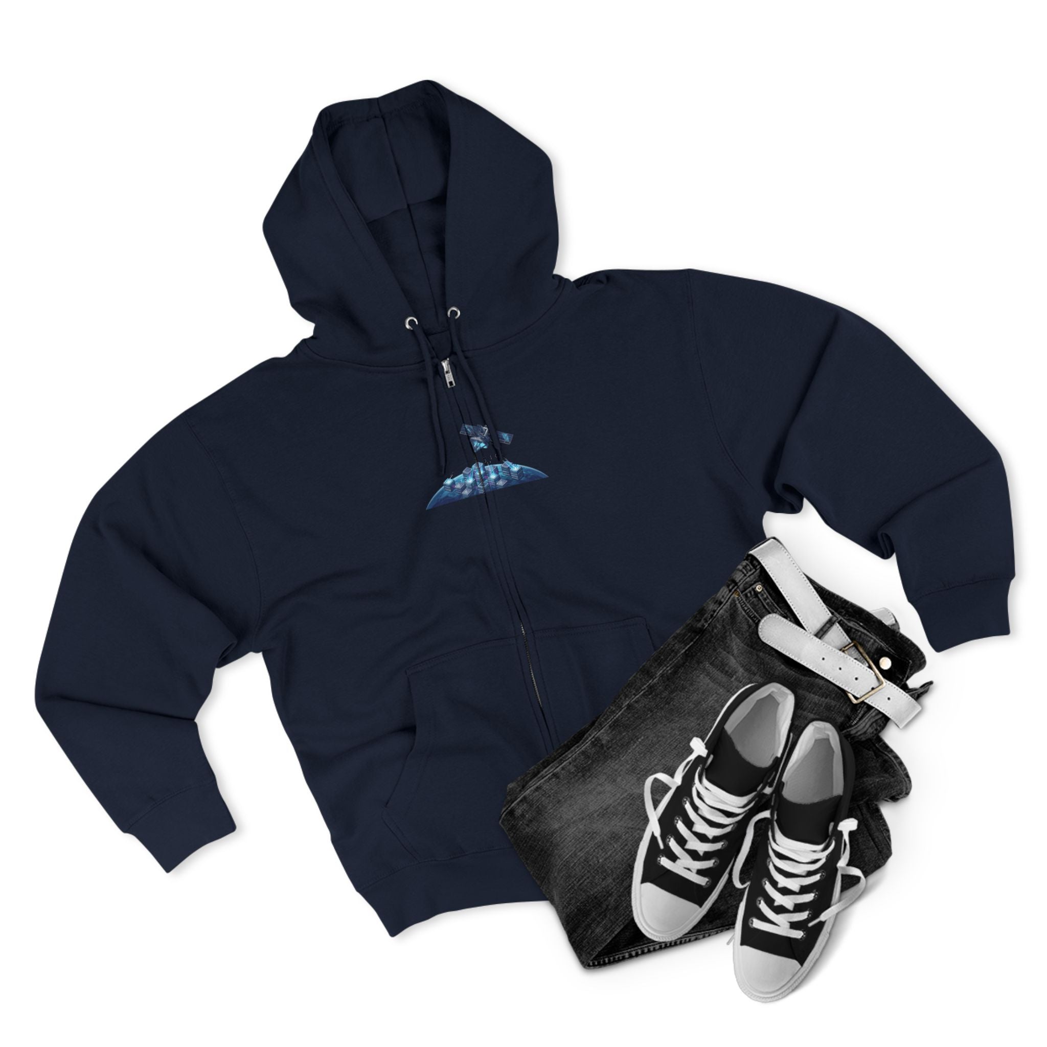 The Blockchain Report · V1 — Zip Hoodie