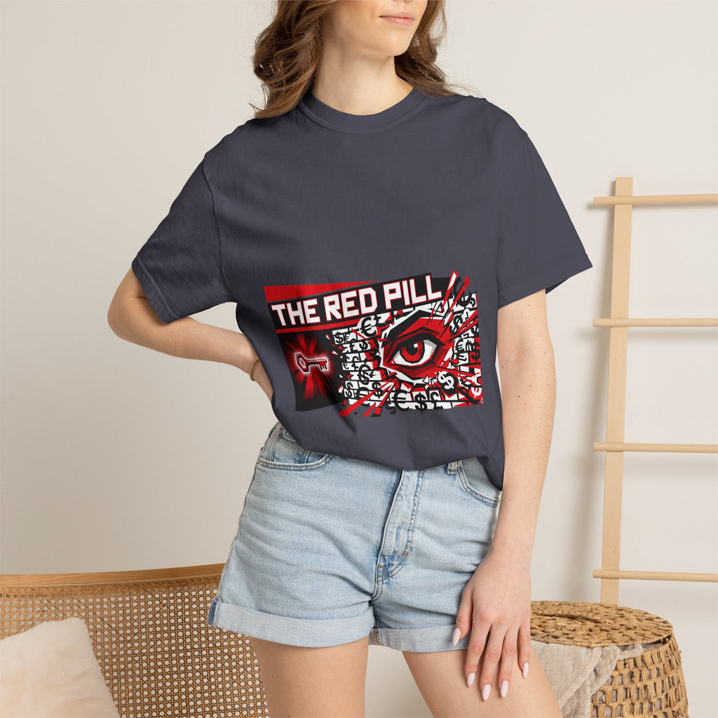 The Red Pill · V2 — Garment-Dyed Tee