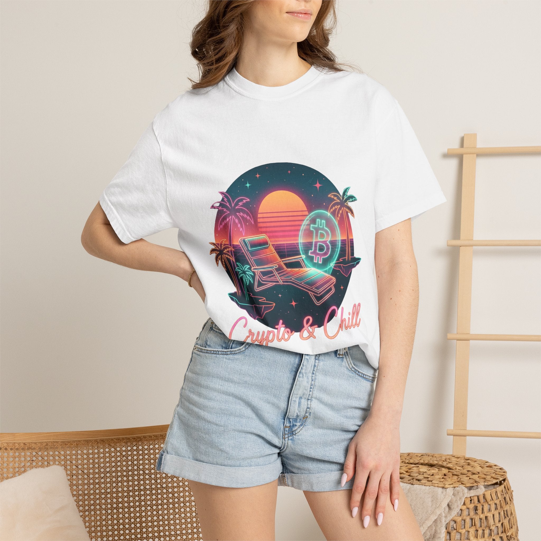 Crypto n Chill · V1 — Garment-Dyed Tee