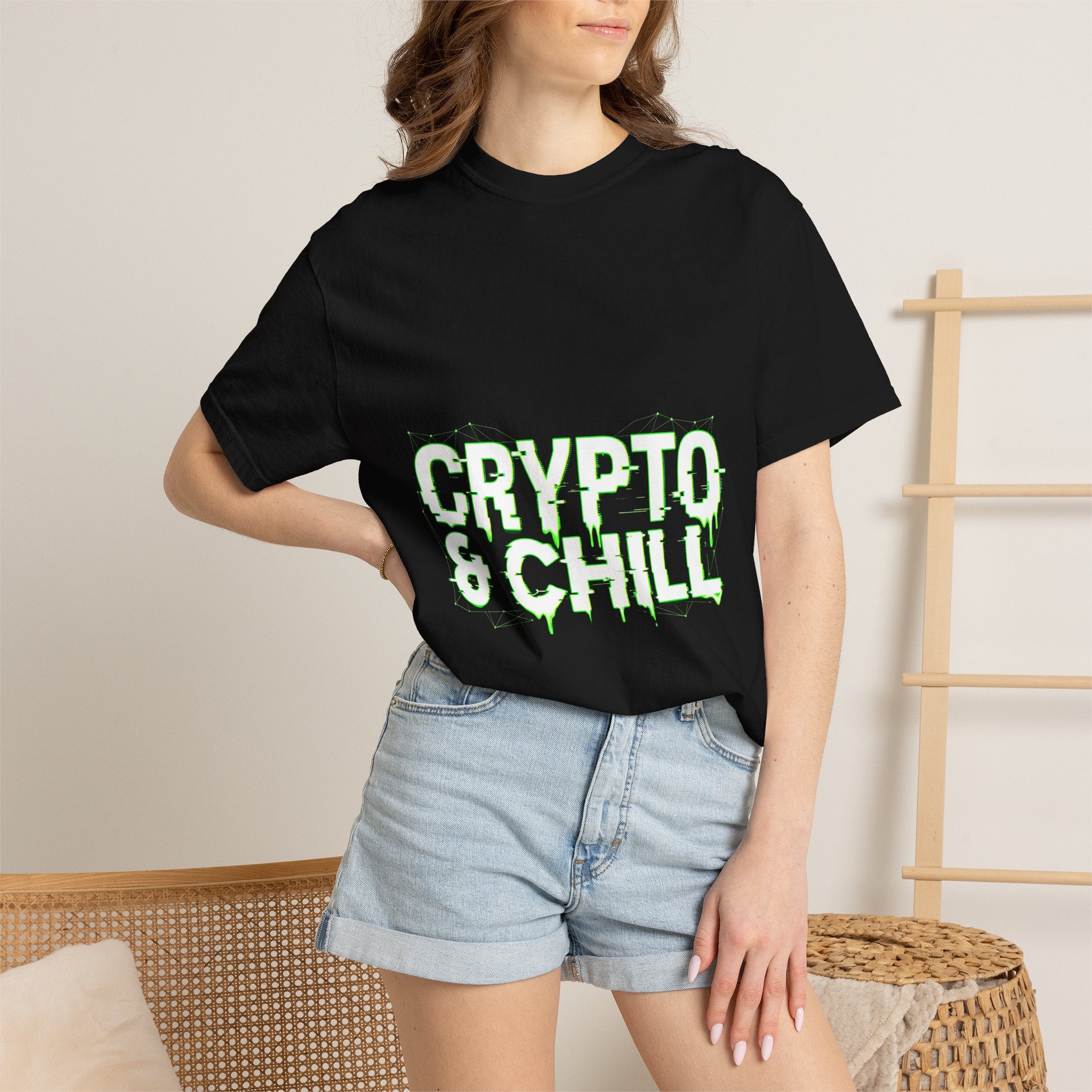 Crypto n Chill · V5 — Garment-Dyed Tee