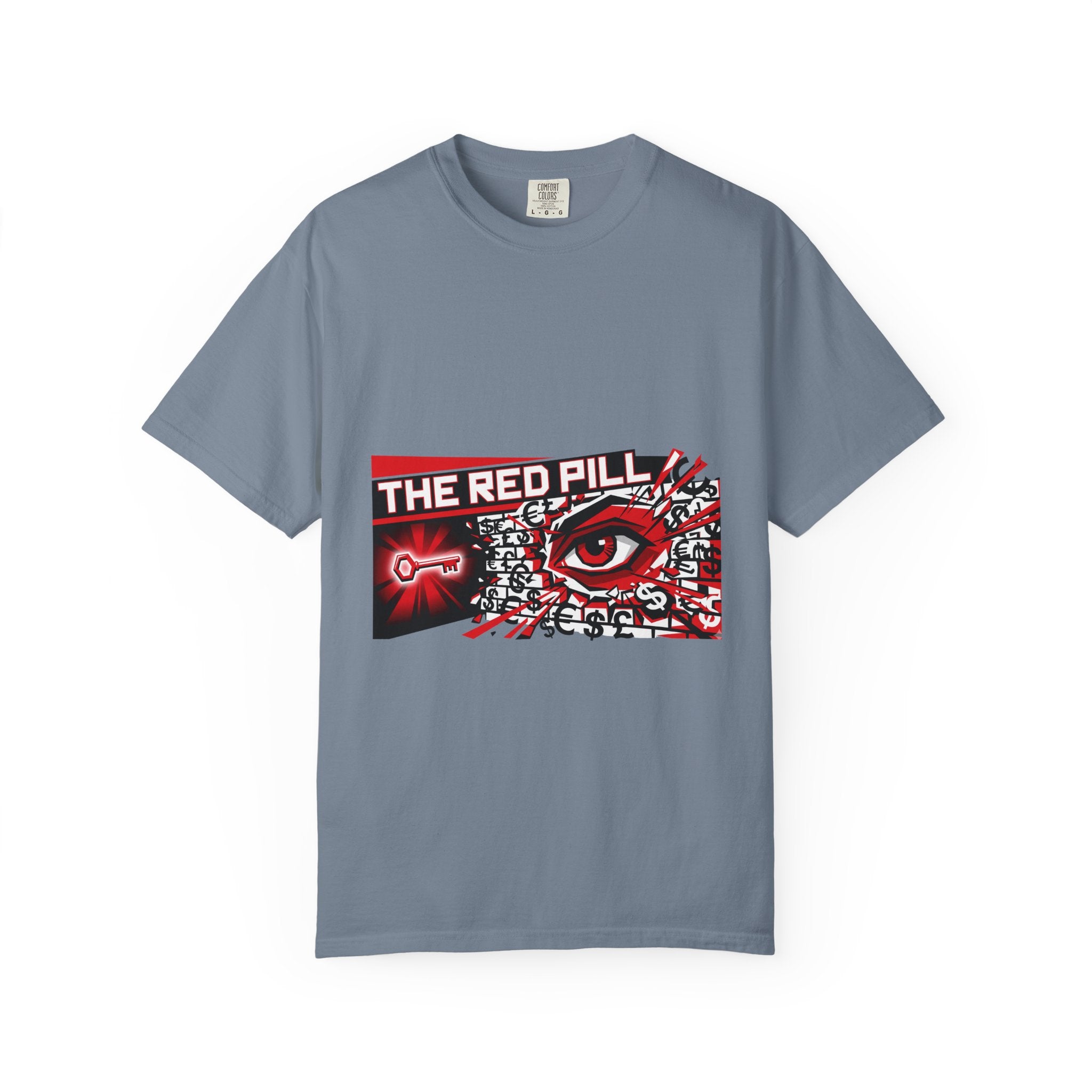 The Red Pill · V2 — Garment-Dyed Tee