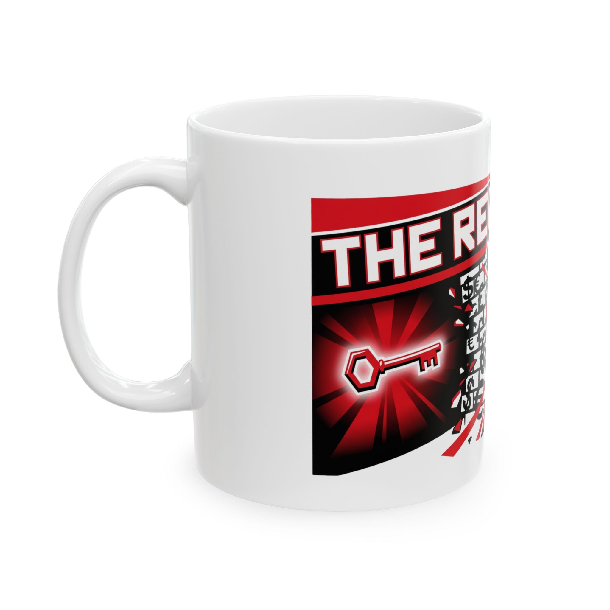 The Red Pill · V2 — 11oz Ceramic Mug