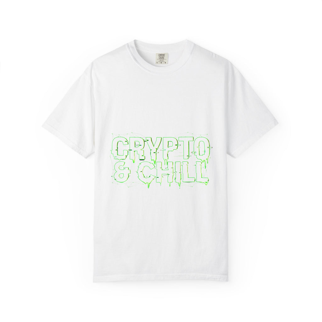 Crypto n Chill · V5 — Garment-Dyed Tee