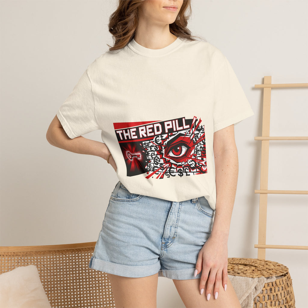 The Red Pill · V2 — Garment-Dyed Tee