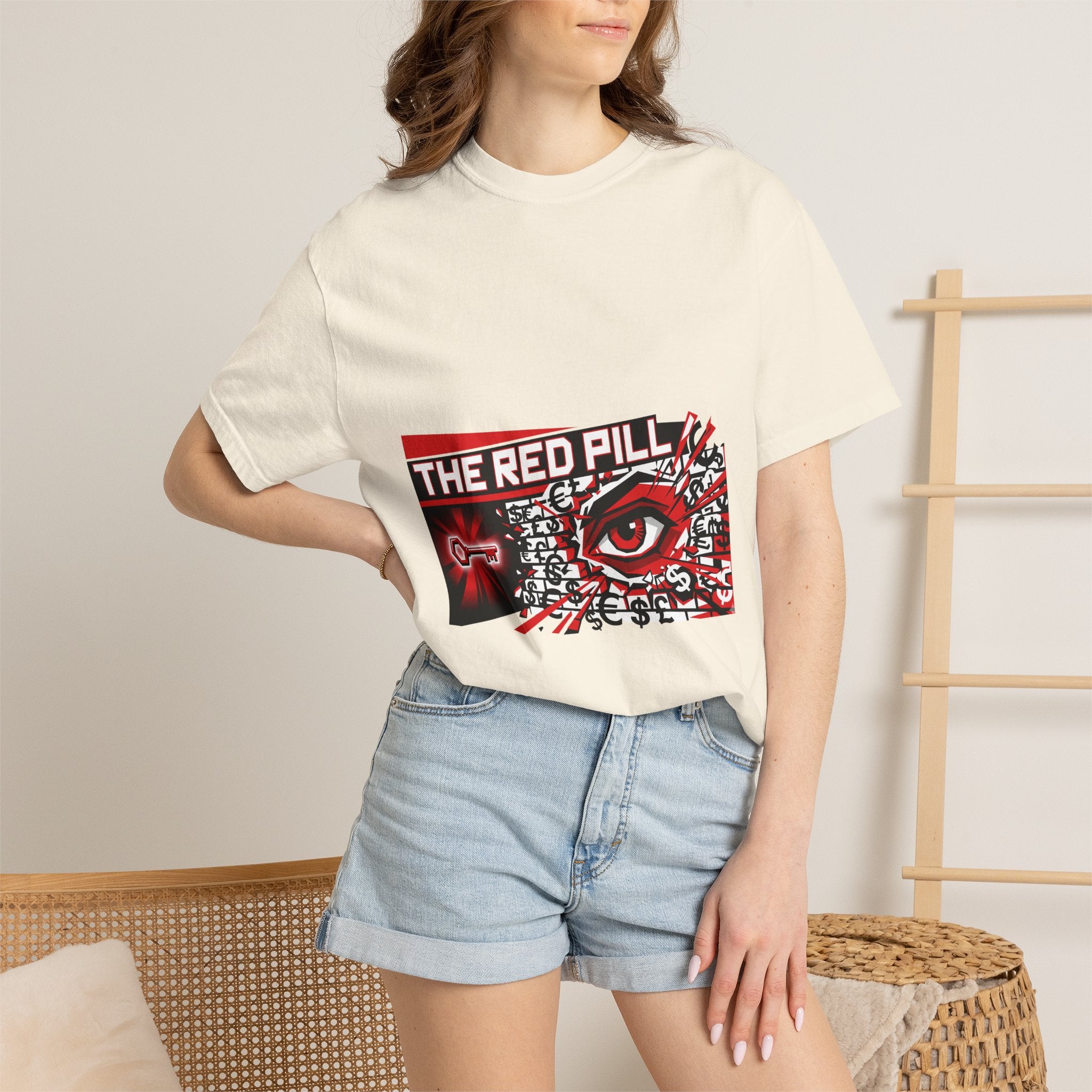 The Red Pill · V2 — Garment-Dyed Tee